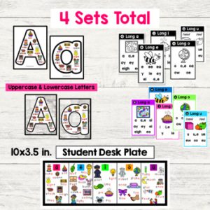 Long Vowel Anchor Charts | Long Vowel Spelling Patterns - Daydreaming ...