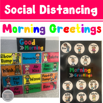 Classroom Greetings | Social Distancing | Morning Greetings