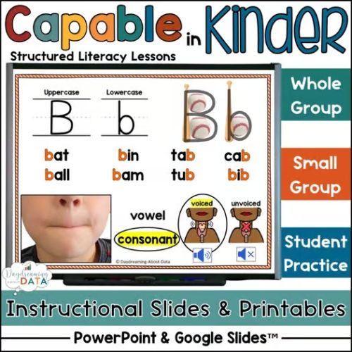 Alphabet Lessons Letter Bb Structured Literacy Phonics Lessons