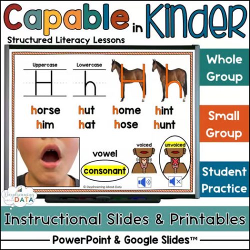 Alphabet Lessons Letter Hh Structured Literacy Phonics Lessons