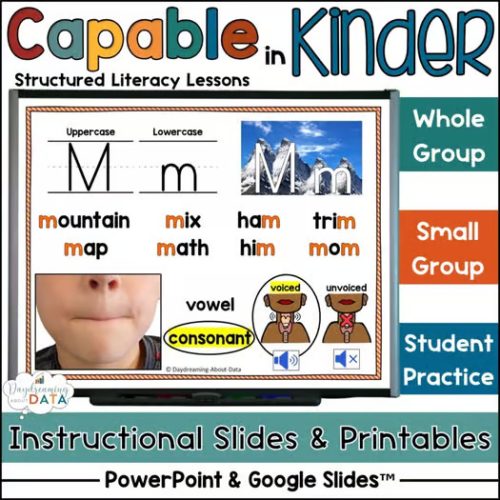 Alphabet Lessons Letter Mm Structured Literacy Phonics Lessons