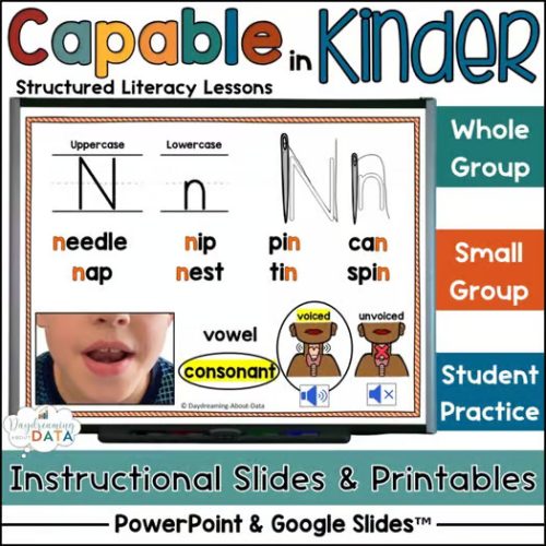 Alphabet Lessons Letter Nn Structured Literacy Phonics Lessons