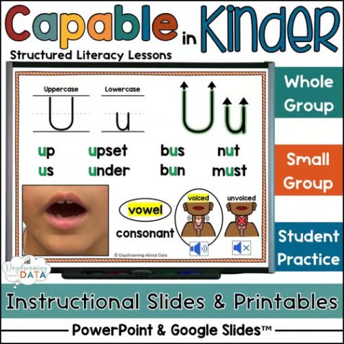 Alphabet Lessons Letter Uu Structured Literacy Phonics Lessons