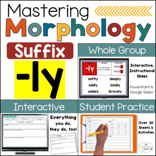 Suffix -ly Morphology Lessons Activities Worksheets