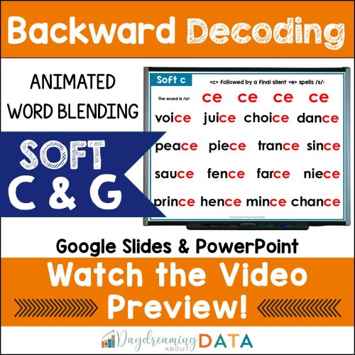 Soft C and G Backward Decoding Word Reading