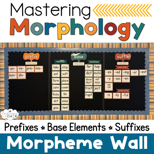Morphology Wall & Word Building